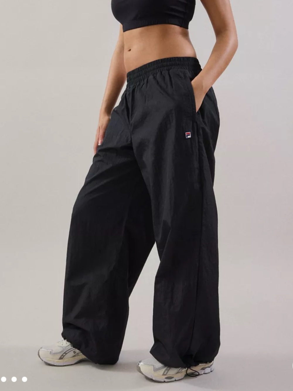 Fila x Hailey • Crinkle Pants
